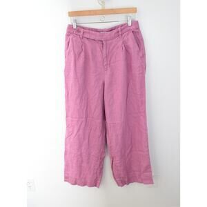 Madewell Pink Wide Leg Pants